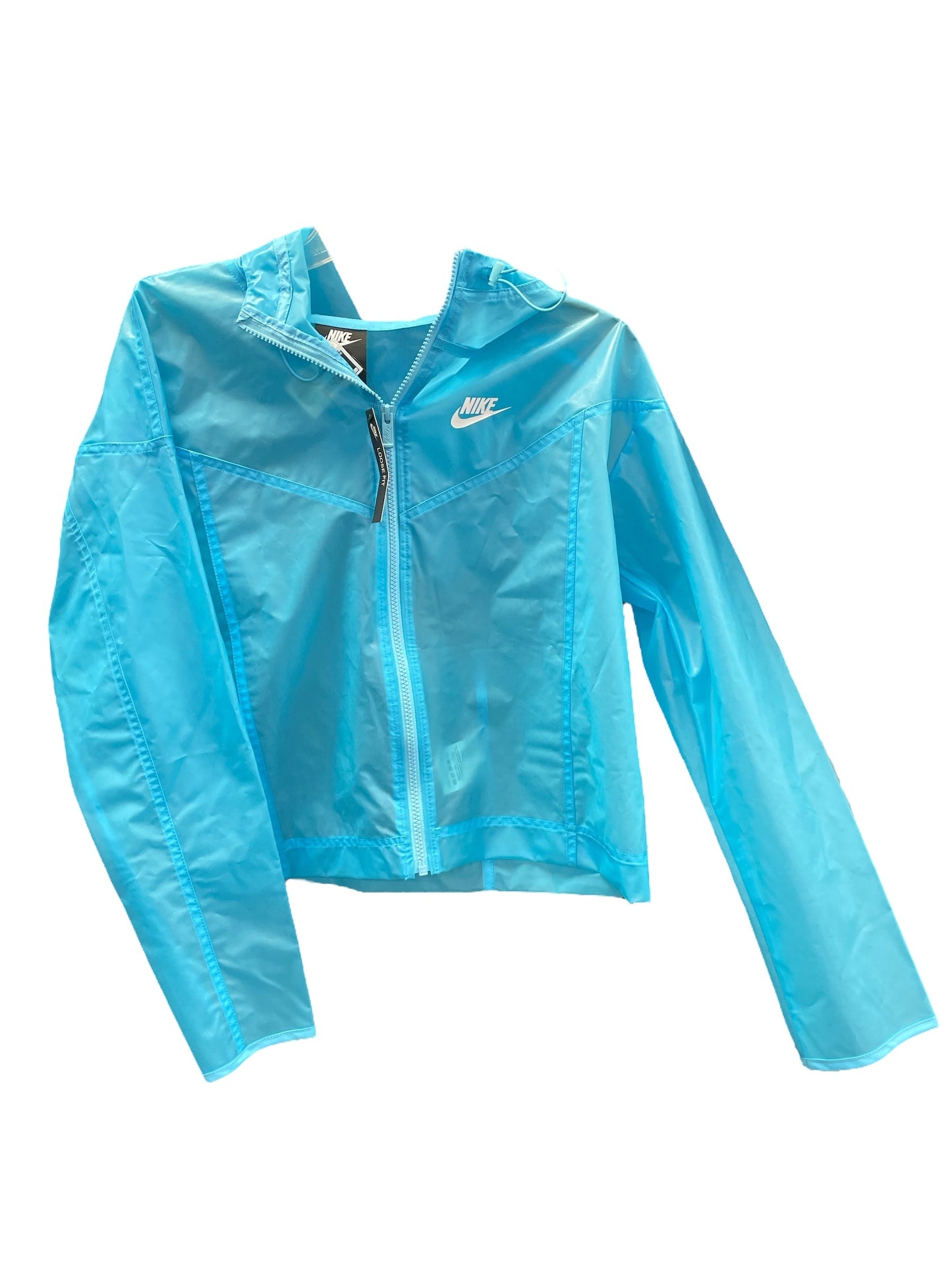 Blue Athletic Jacket Nike Apparel, Size S