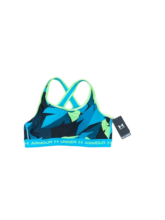 Blue & Green Athletic Bra Under Armour, Size 2x