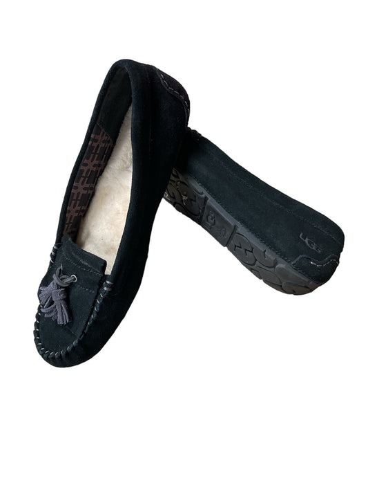 Black Shoes Flats Ugg, Size 9