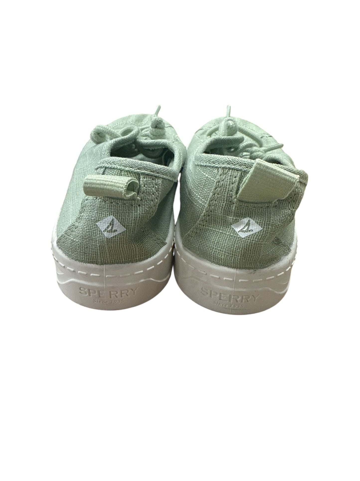 Shoes Sneakers By Sperry In Green, Size: 7.5