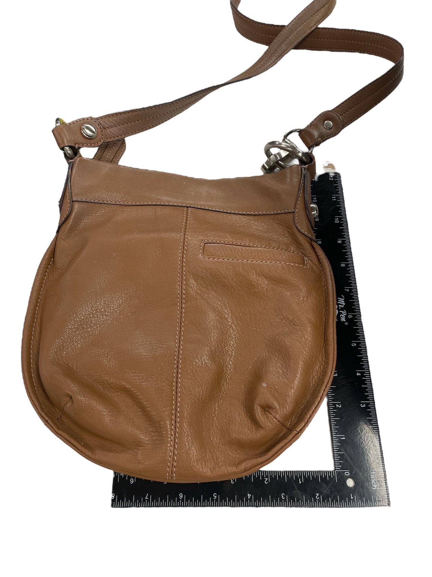 Crossbody Leather By B. Makowsky, Size: Small