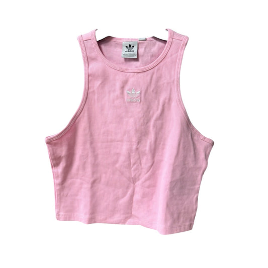 Athletic Tank Top By Adidas In Pink, Size: L