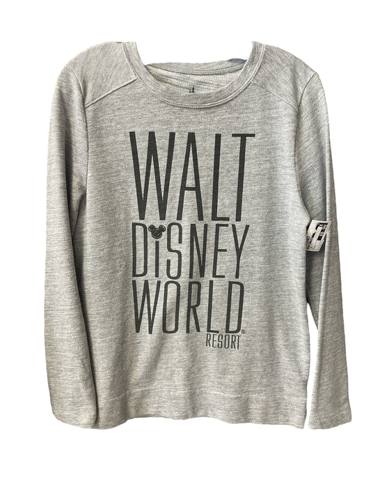 Top Long Sleeve By Disney Store In Grey, Size: M