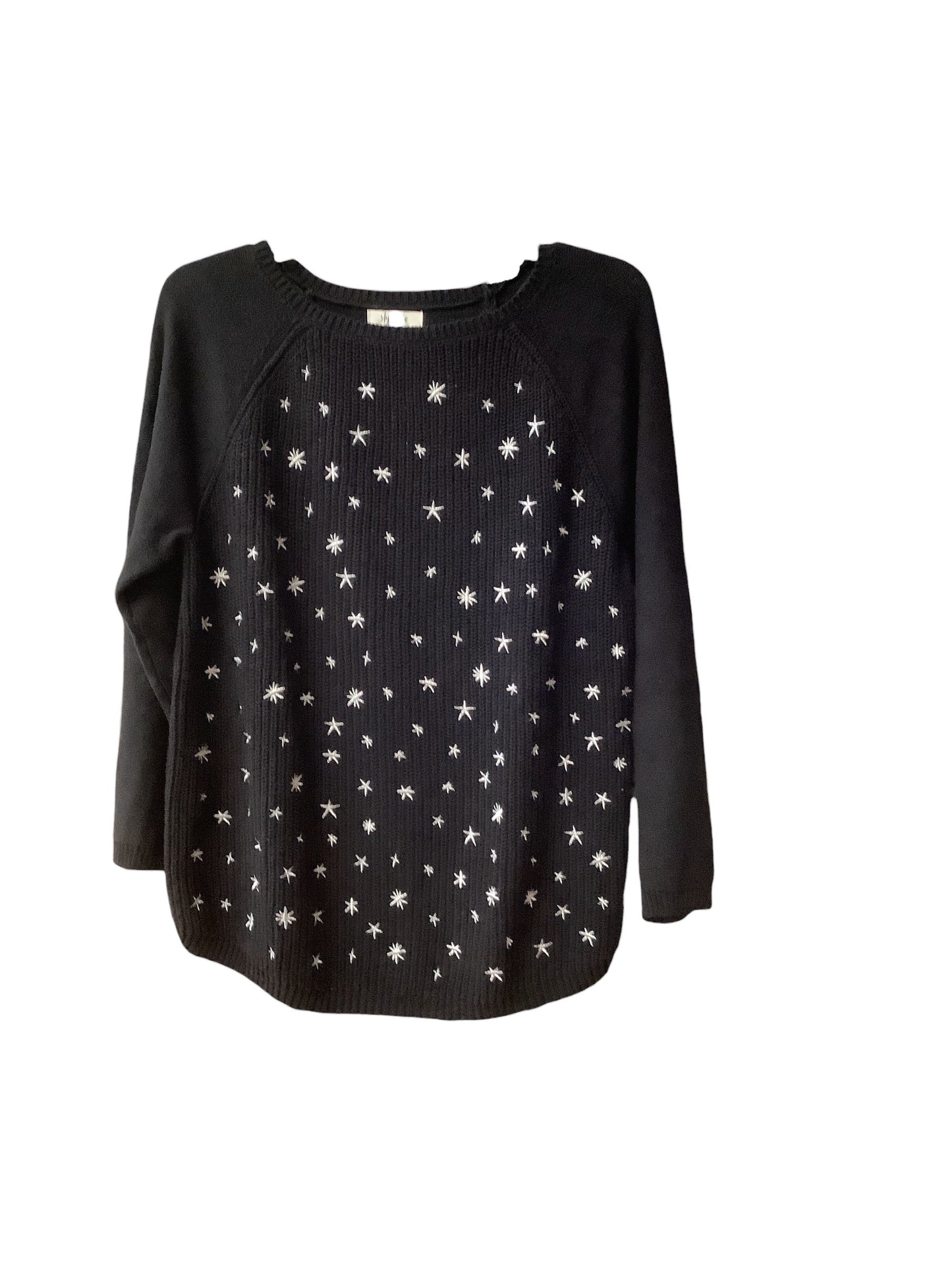 Sweater By Style And Company In Star, Size: L