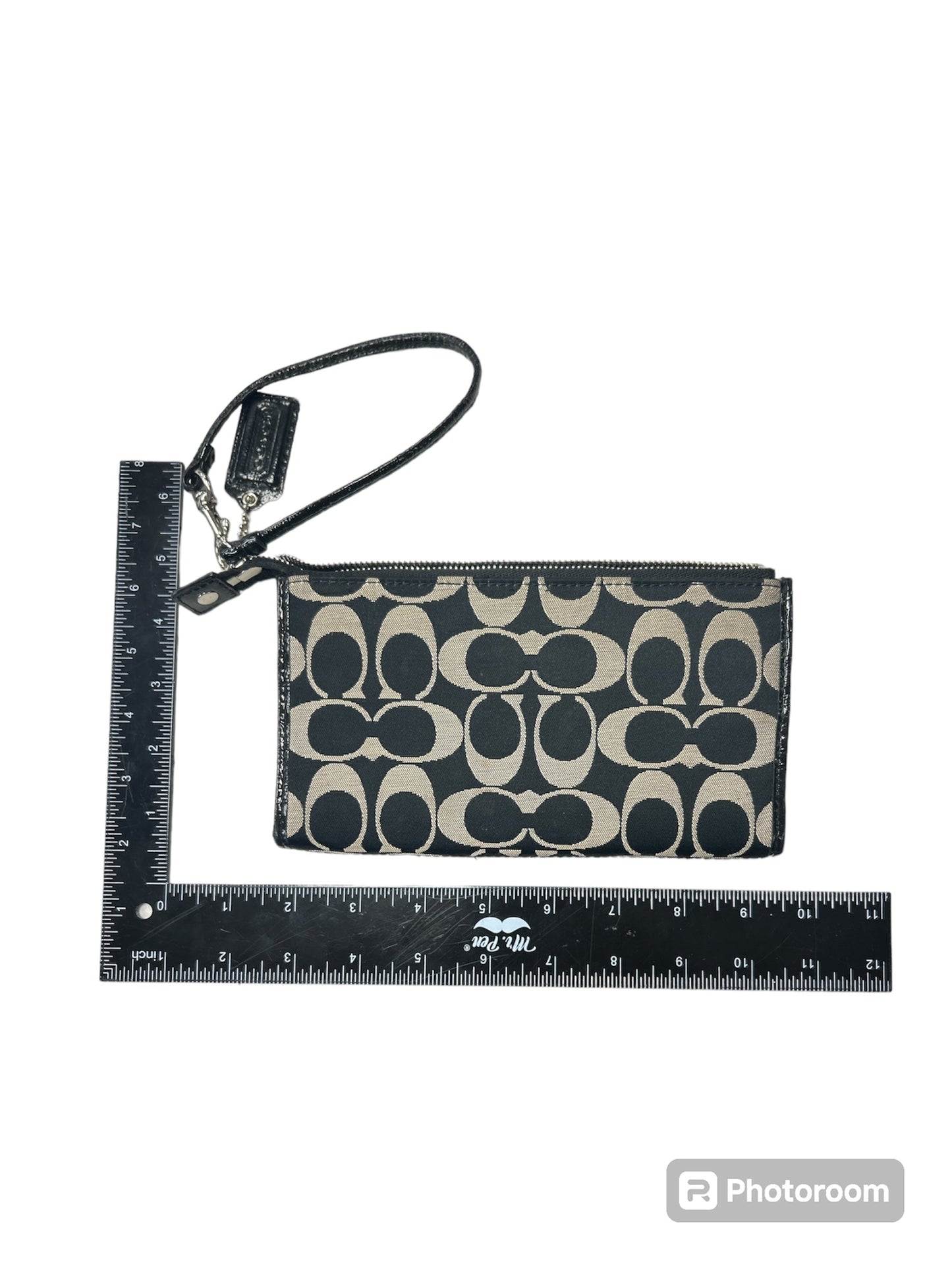 Wristlet Designer Coach, Size Medium