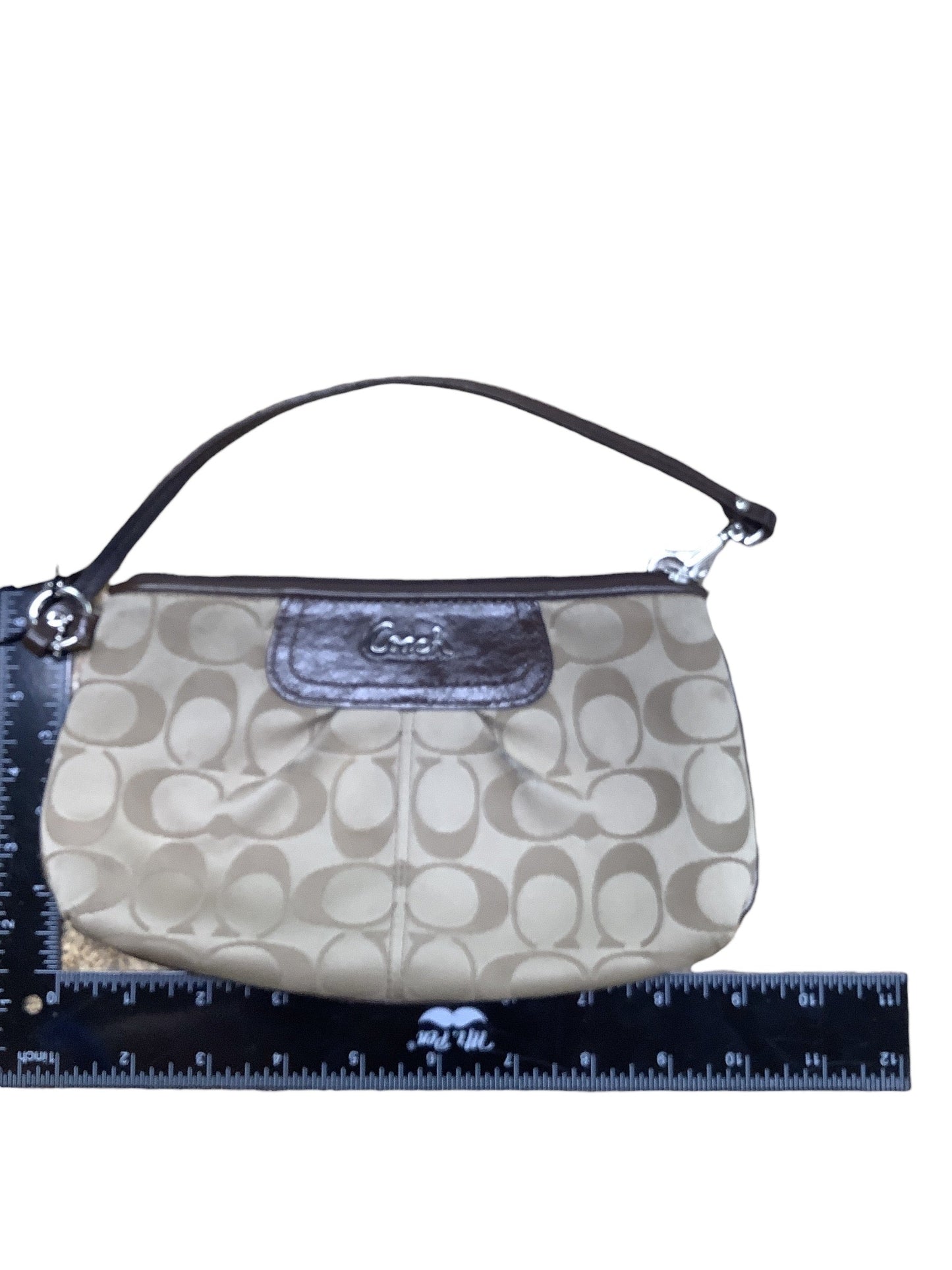 Wristlet Designer By Coach, Size: Medium