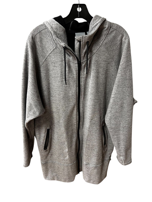 Athletic Sweatshirt Hoodie By Athleta In Grey, Size: Xl