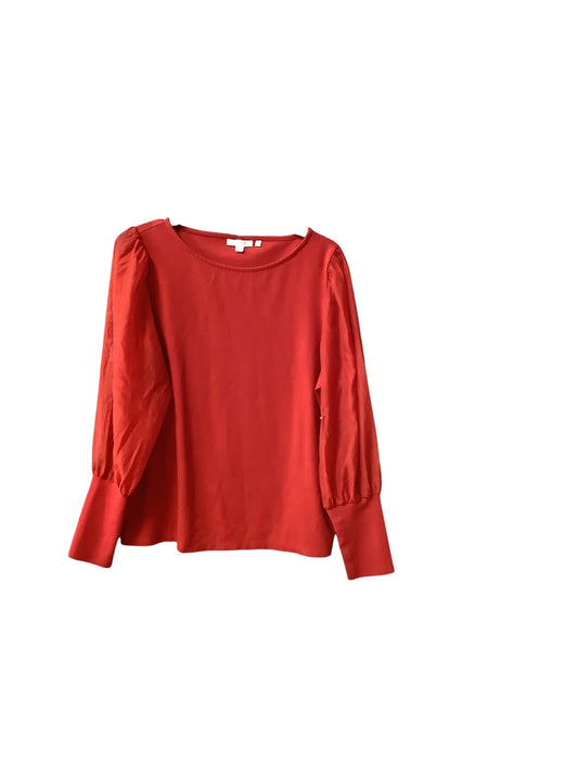 Top Long Sleeve By Chicos In Red, Size: L