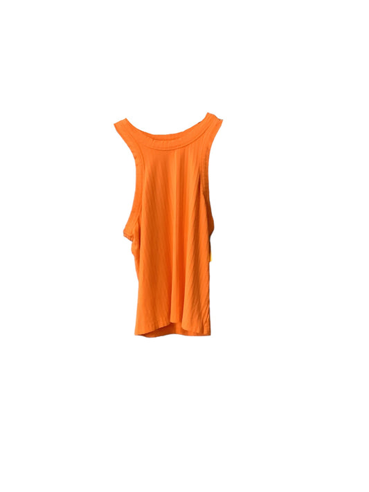 Top Sleeveless By Free People In Orange, Size: S