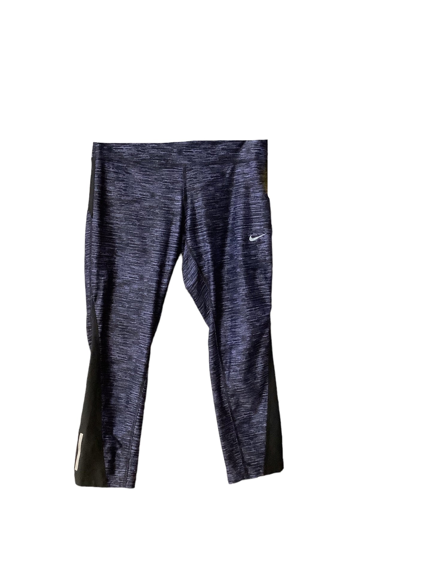 Athletic Capris By Nike Apparel In Purple, Size: M