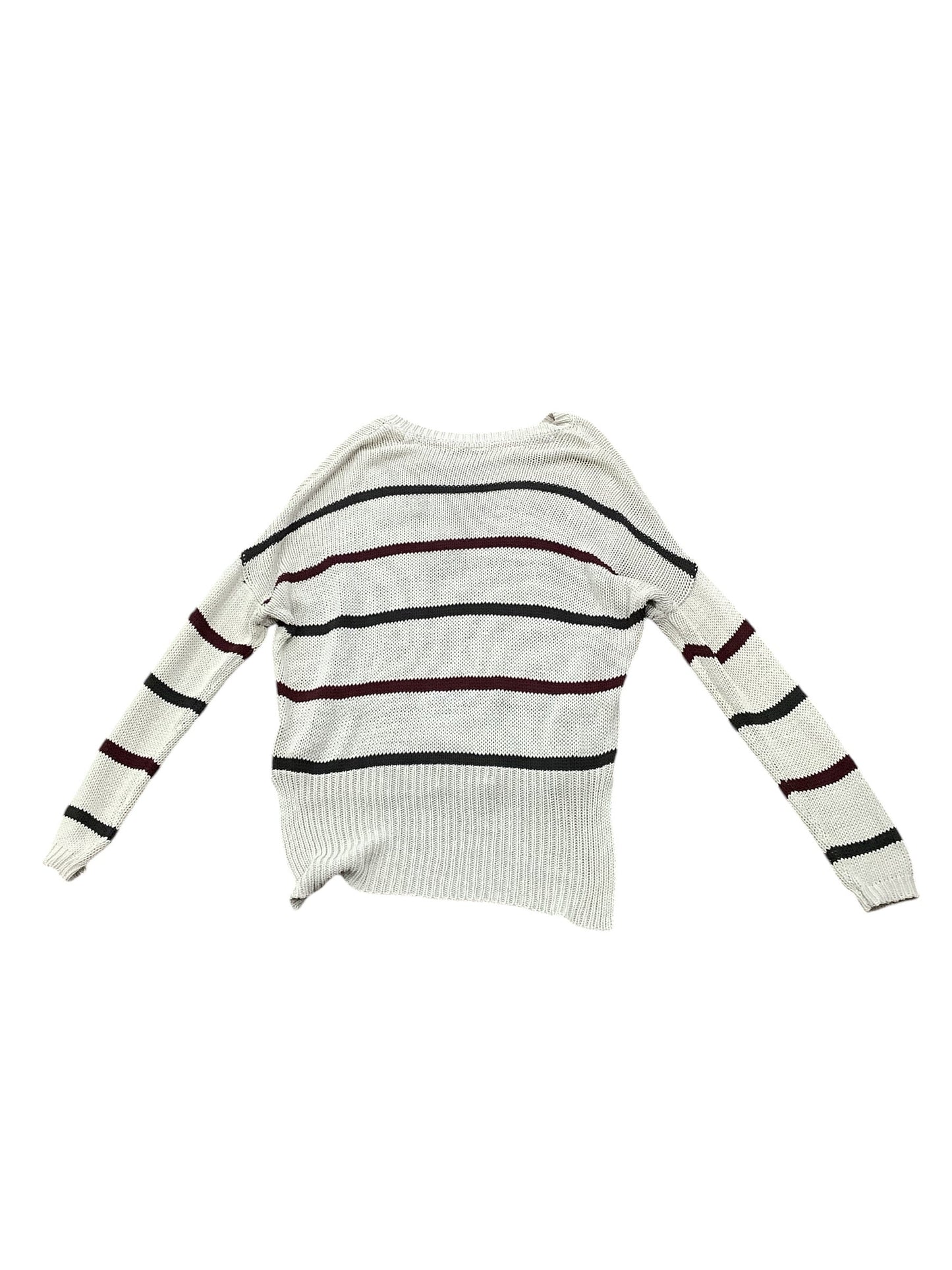 Sweater By Alya In Striped Pattern, Size: L