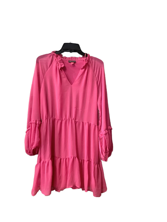 Pink Dress Casual Short Vince Camuto, Size L