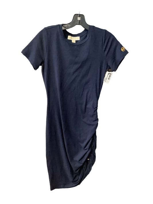 Blue Dress Designer Michael By Michael Kors, Size Xs
