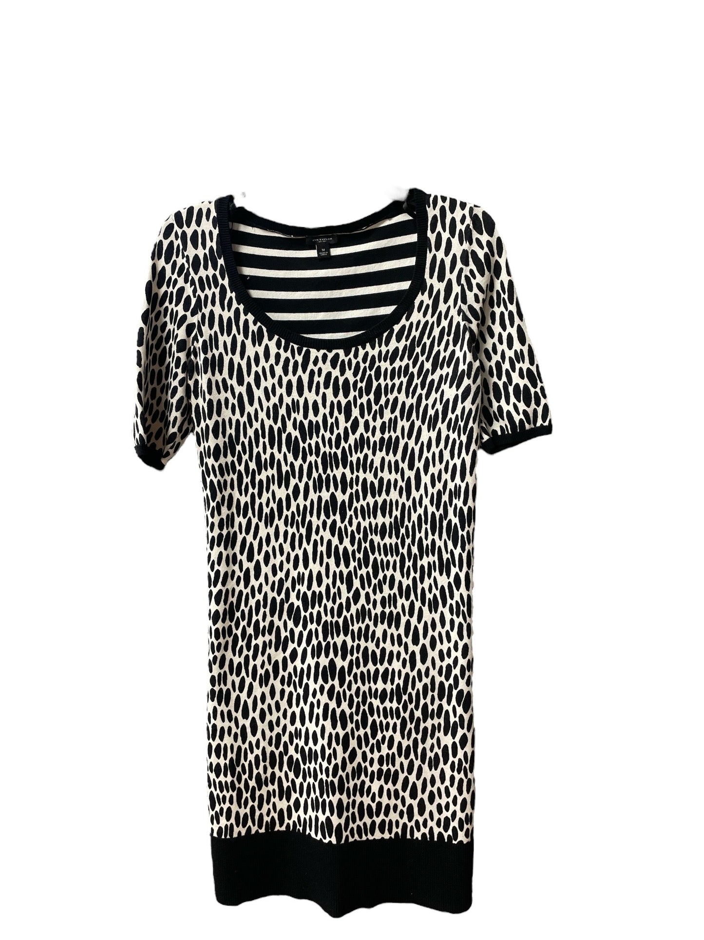 Dress Casual Short By Ann Taylor In Animal Print, Size: M