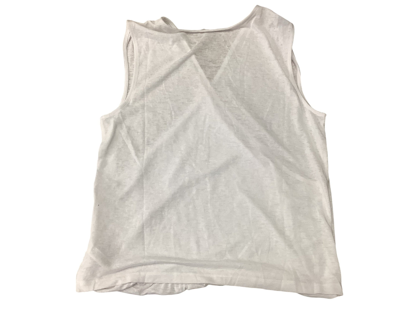 Athletic Tank Top By Athleta In White, Size: L