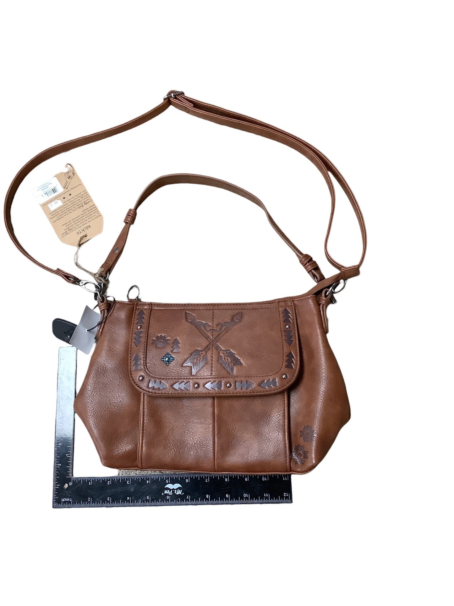 Crossbody By Clothes Mentor, Size: Medium