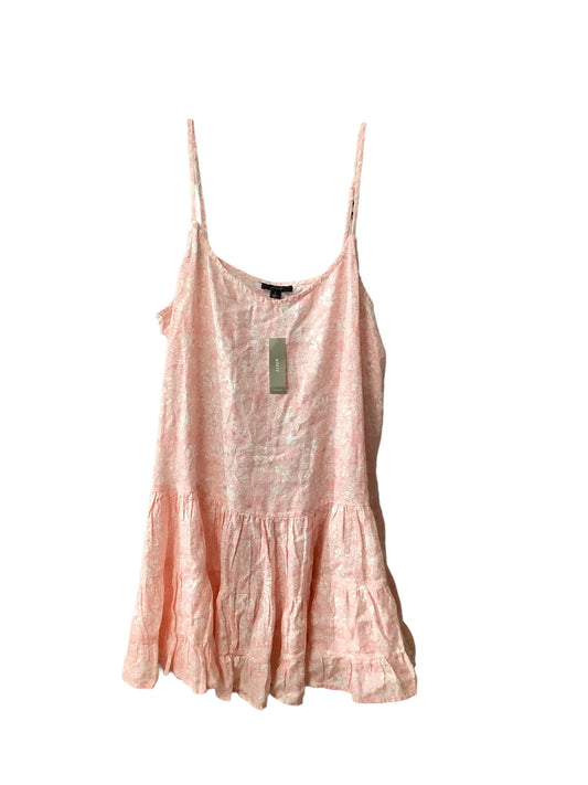 Pink Dress Casual Short J. Crew, Size L