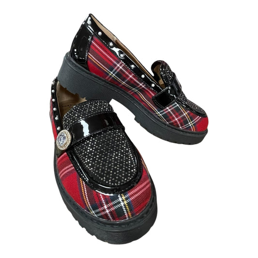 Shoes Heels Block By Torrid In Plaid Pattern, Size: 8.5