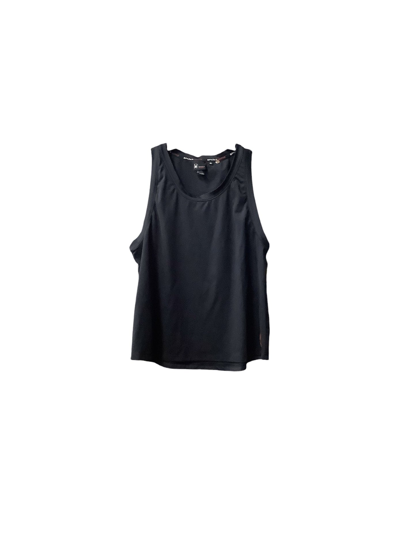 Athletic Tank Top By Spyder In Black, Size: Xl