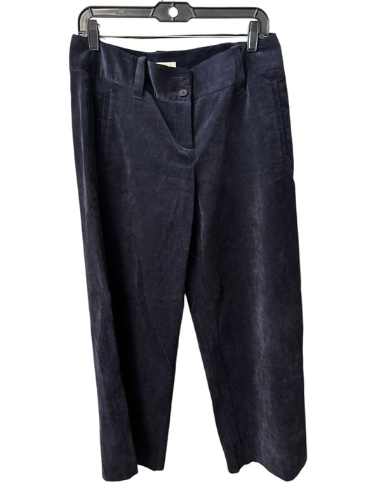 Pants Corduroy By Michael By Michael Kors In Blue, Size: 8