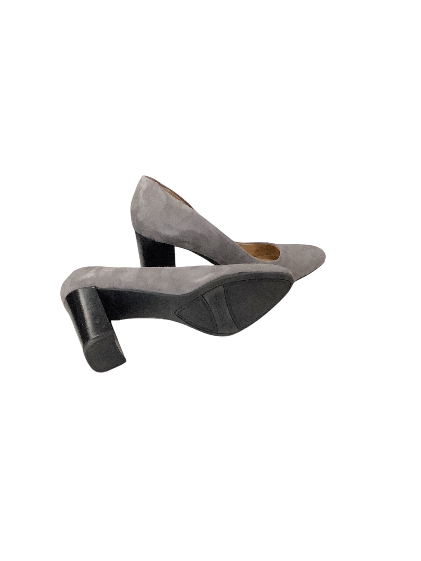 Shoes Heels Block By Franco Sarto In Grey, Size: 8.5