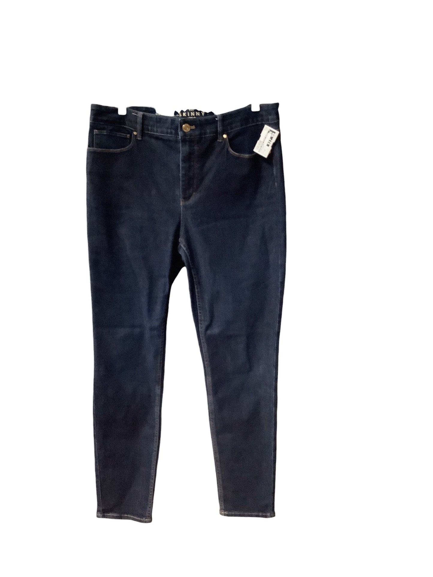 Jeans Skinny By White House Black Market In Blue Denim, Size: 10