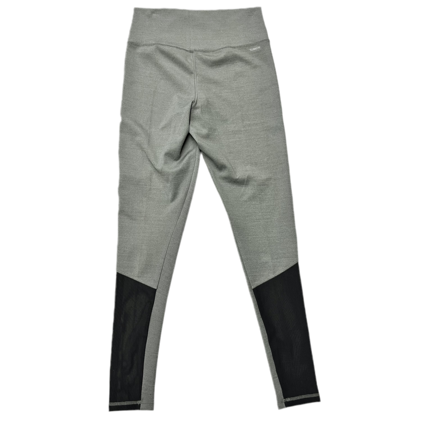 Athletic Leggings By Adidas In Grey, Size: M