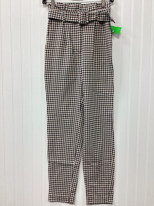 Pants Dress By Express In Plaid Pattern, Size:0