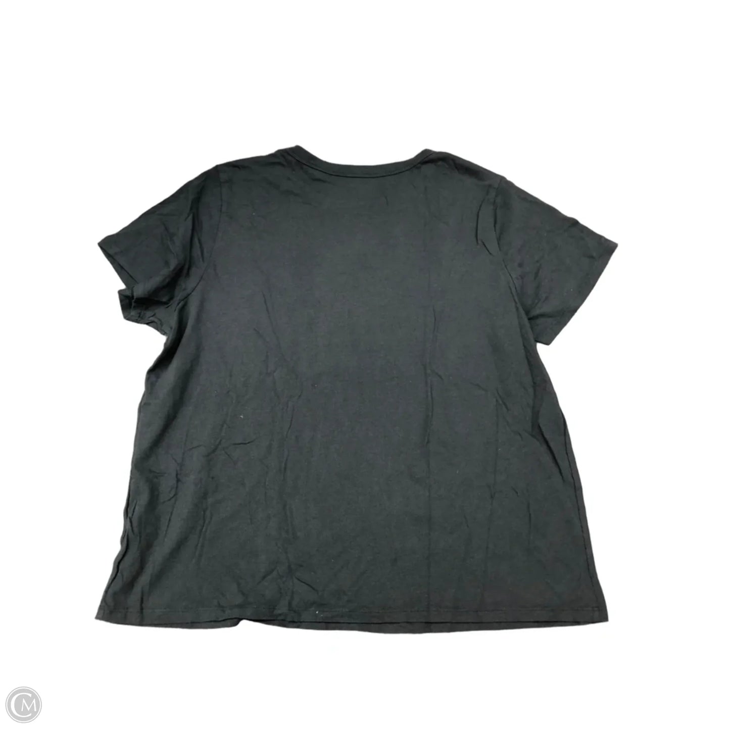 Top Short Sleeve By Old Navy In Black, Size: Xl