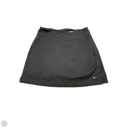 Athletic Skort By Nike Apparel In Black, Size: M