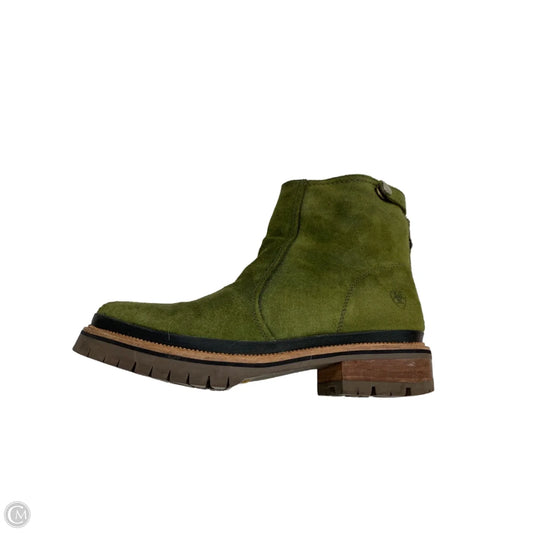 Boots Ankle Flats By Ariat In Green, Size: 10.5