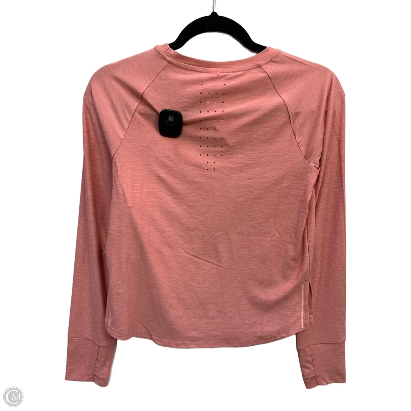 Athletic Top Long Sleeve Crewneck By Asics In Pink, Size: Xs