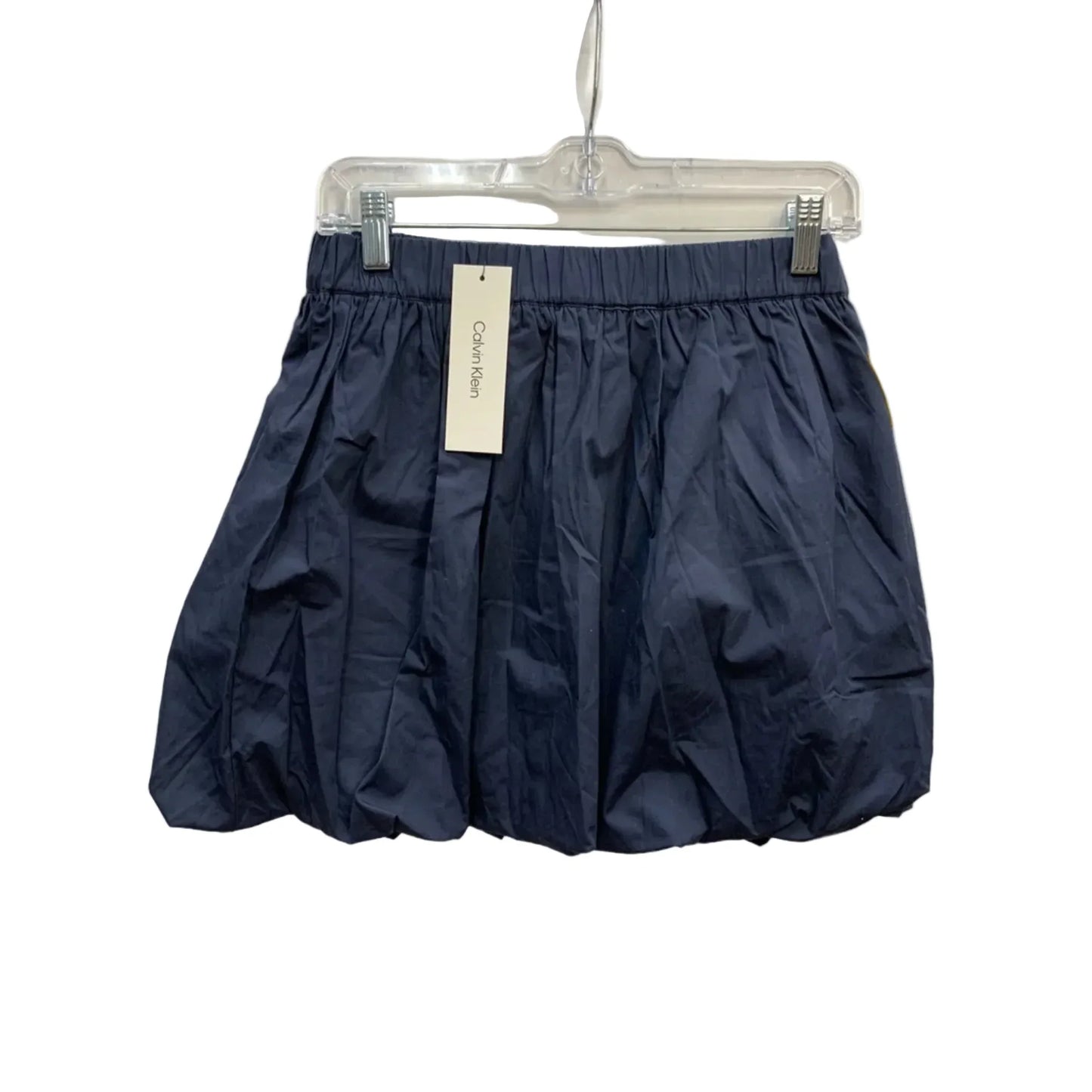 Skirt Midi By Calvin Klein In Navy, Size: Xs