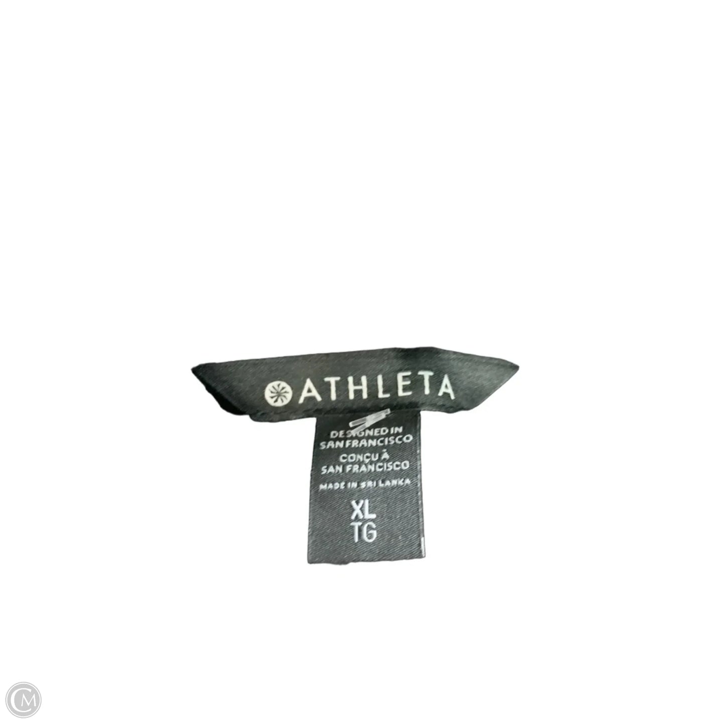 Athletic Sweatshirt Collar By Athleta In Black, Size: Xl