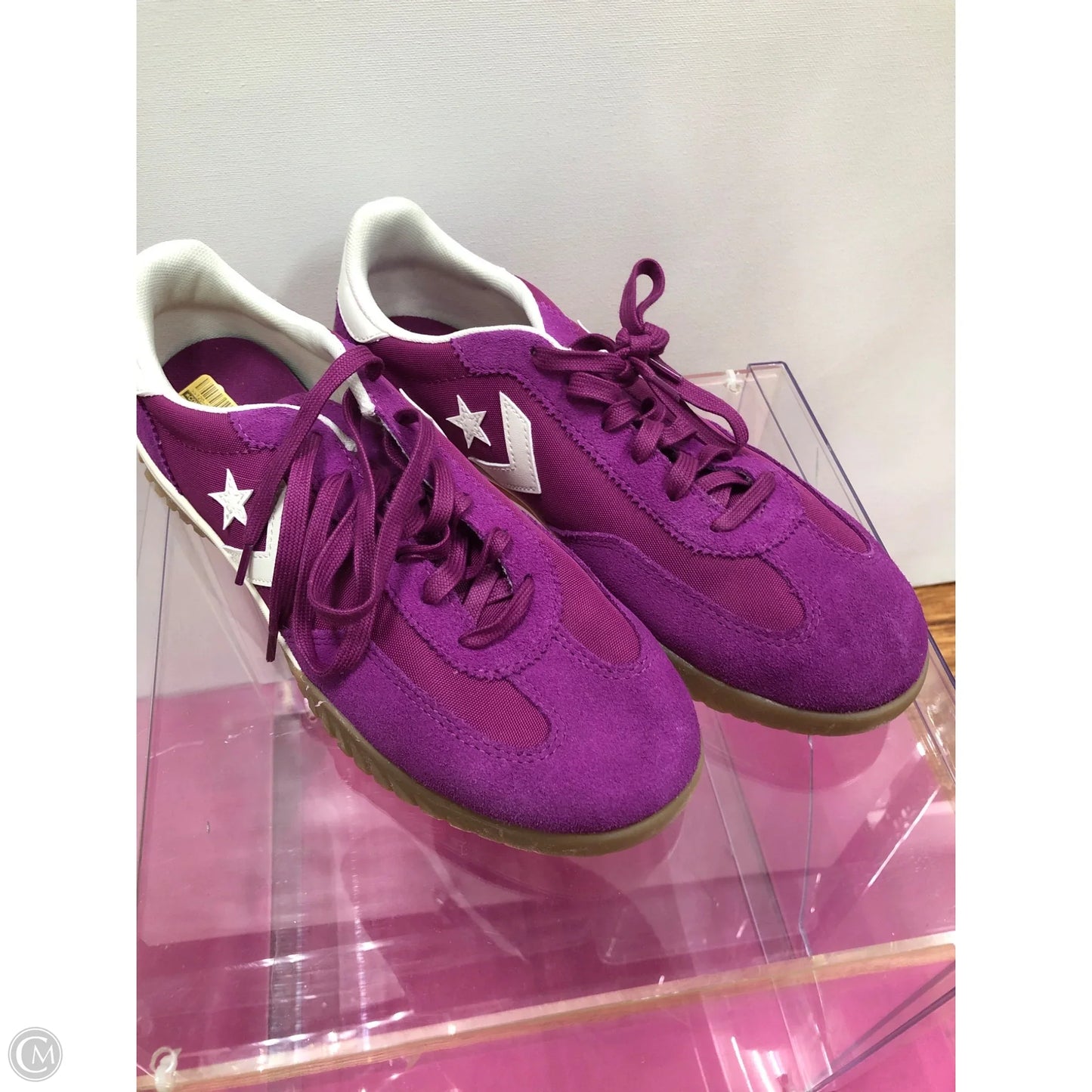 Shoes Sneakers By Converse In Purple, Size: 10.5