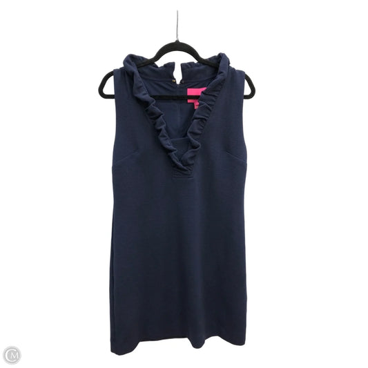Dress Designer By Lilly Pulitzer In Navy, Size: L
