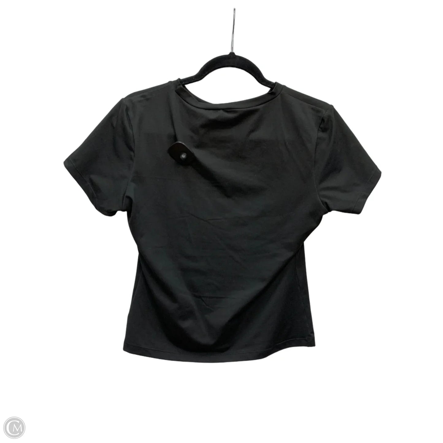 Top Short Sleeve Basic By Trendy Queen In Black, Size: L