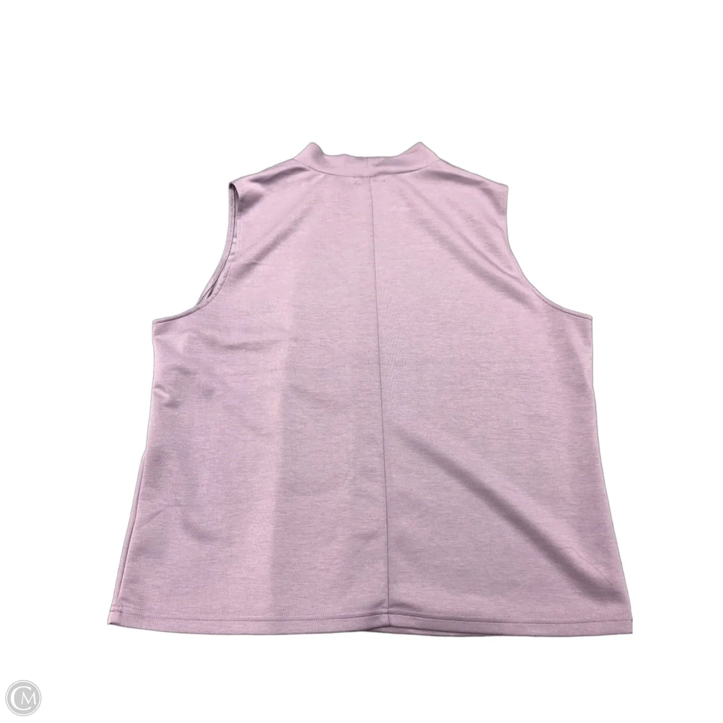 Top Sleeveless By Sampeel In Purple, Size: Xxl
