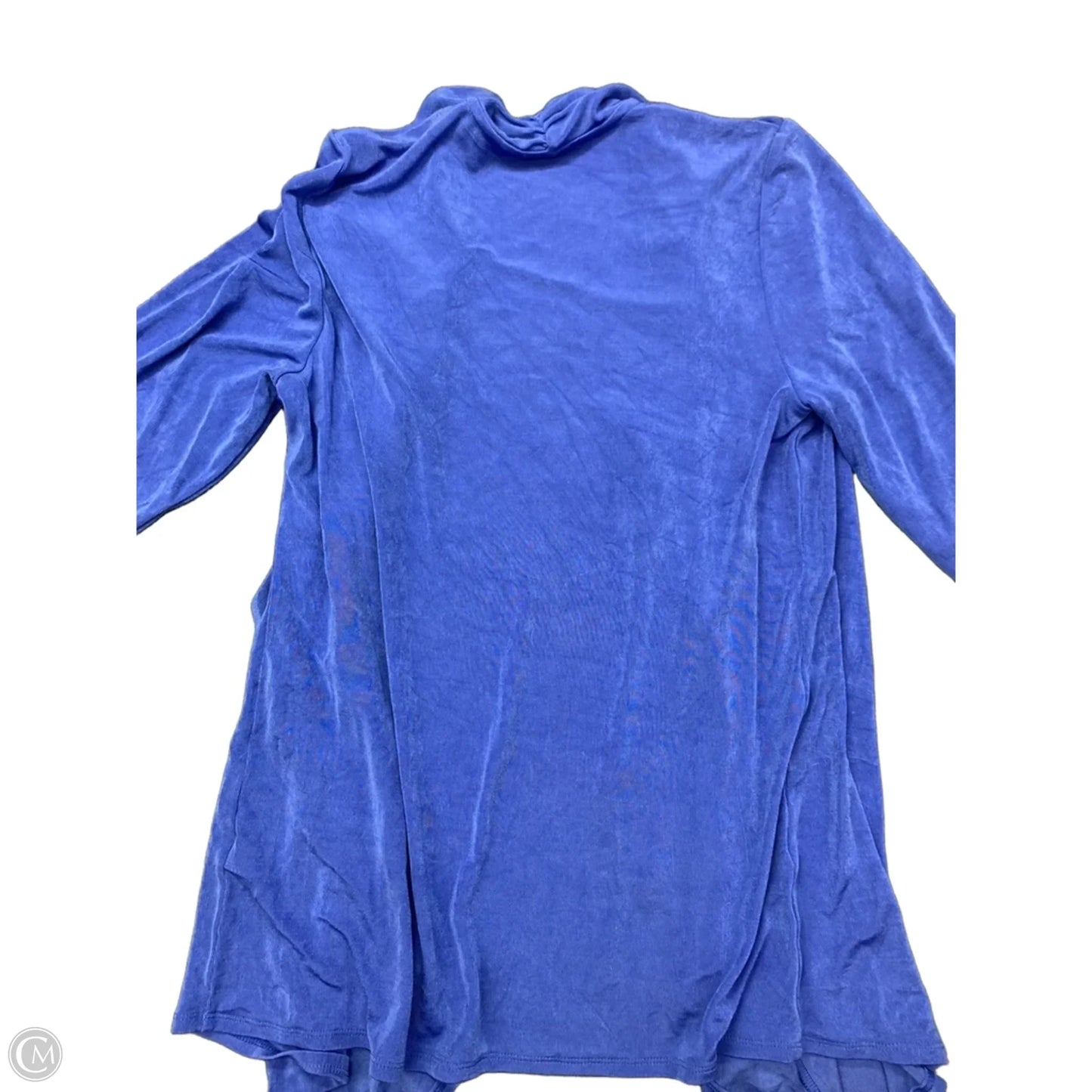 Top 2pc Long Sleeve By Chicos In Blue, Size: 8