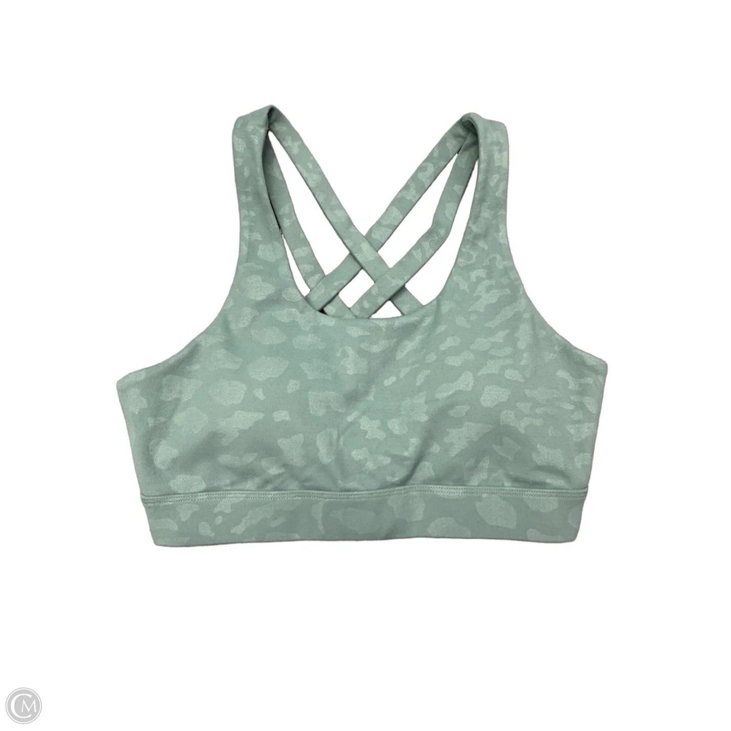 Athletic Bra By TSL In Green, Size: L