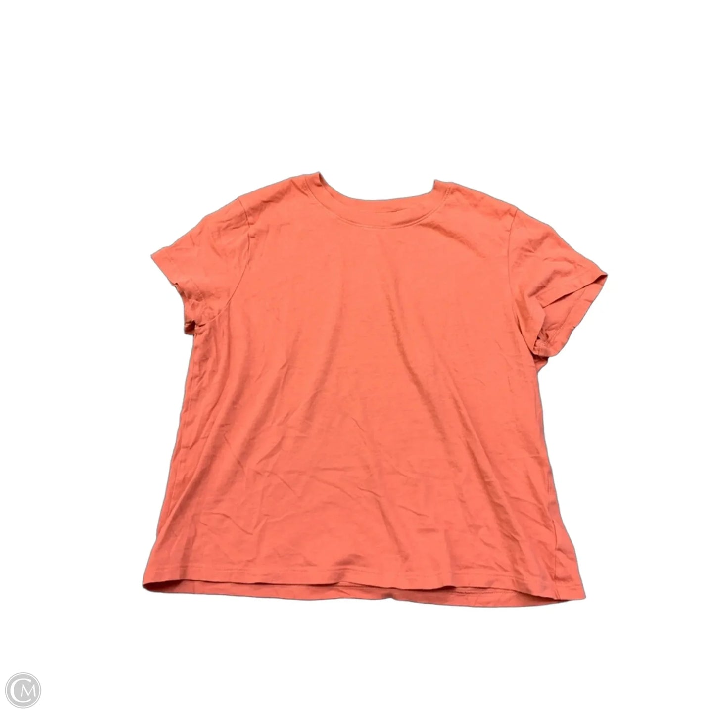 Top Short Sleeve Basic By American Eagle In Pink, Size: M
