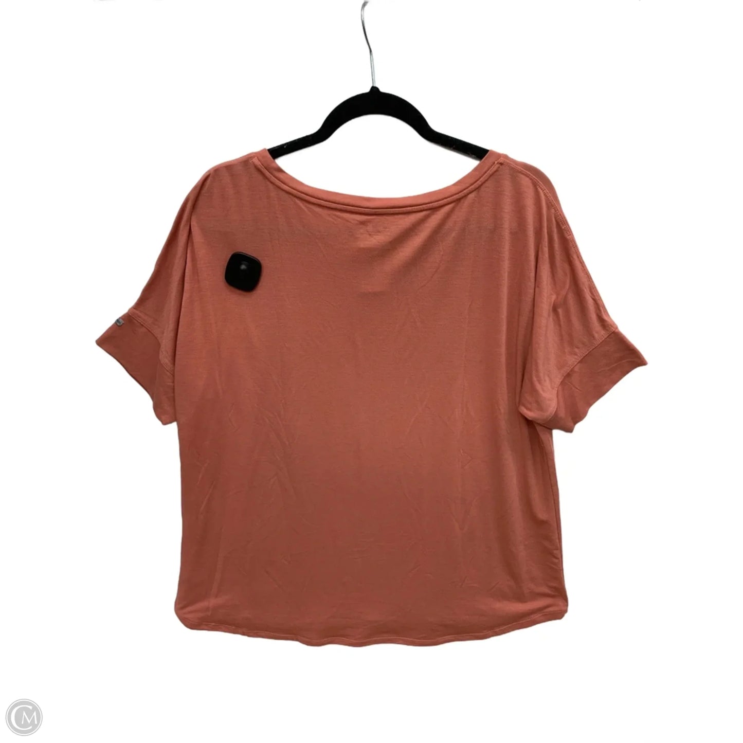 Athletic Top Short Sleeve By Columbia In Orange, Size: Xl