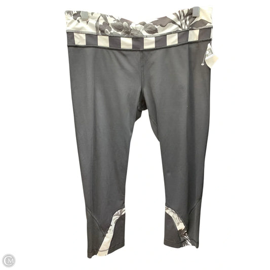 Athletic Capris By Lululemon In Black, Size: 10
