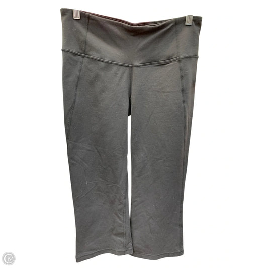 Athletic Capris By Lululemon In Black, Size: 8