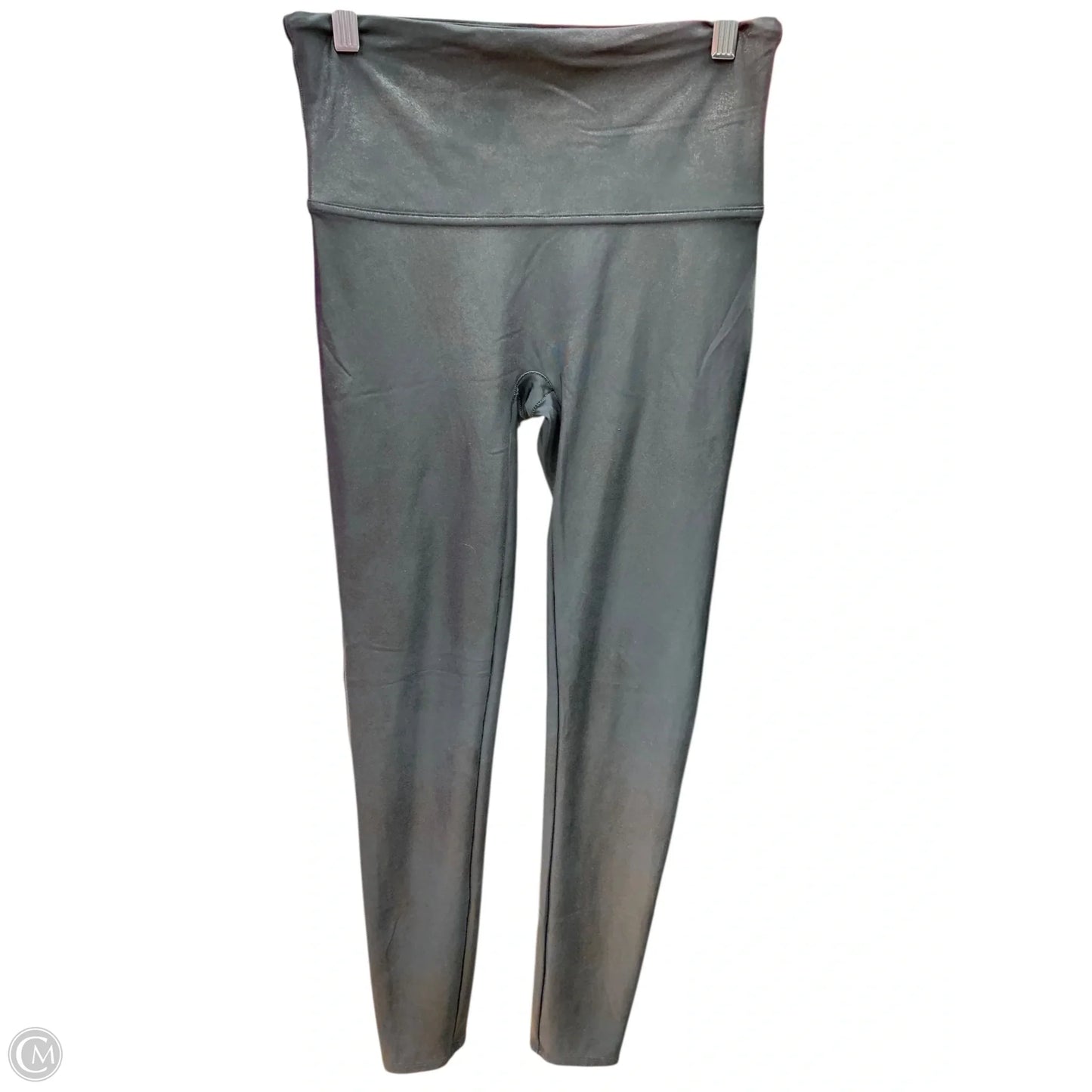 Athletic Leggings By Spanx In Black, Size: L