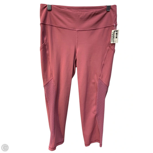 Athletic Leggings By Lululemon In Pink, Size: 8