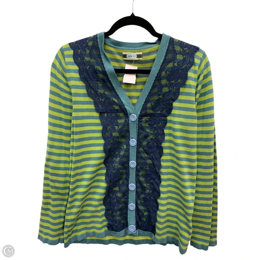 Sweater Cardigan By Matilda Jane In Green, Size: M