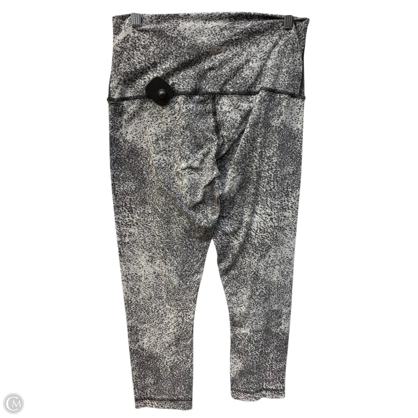 Athletic Leggings By Lululemon In Grey, Size: 10