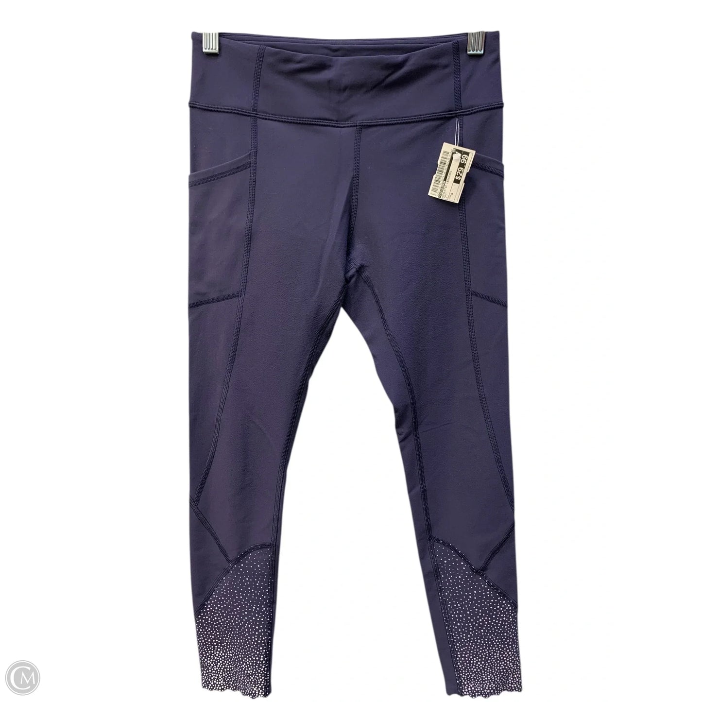 Athletic Leggings By Lululemon In Navy, Size: 6