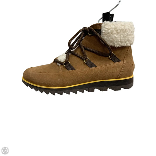 Boots Ankle Flats By Sorel In Brown, Size: 8